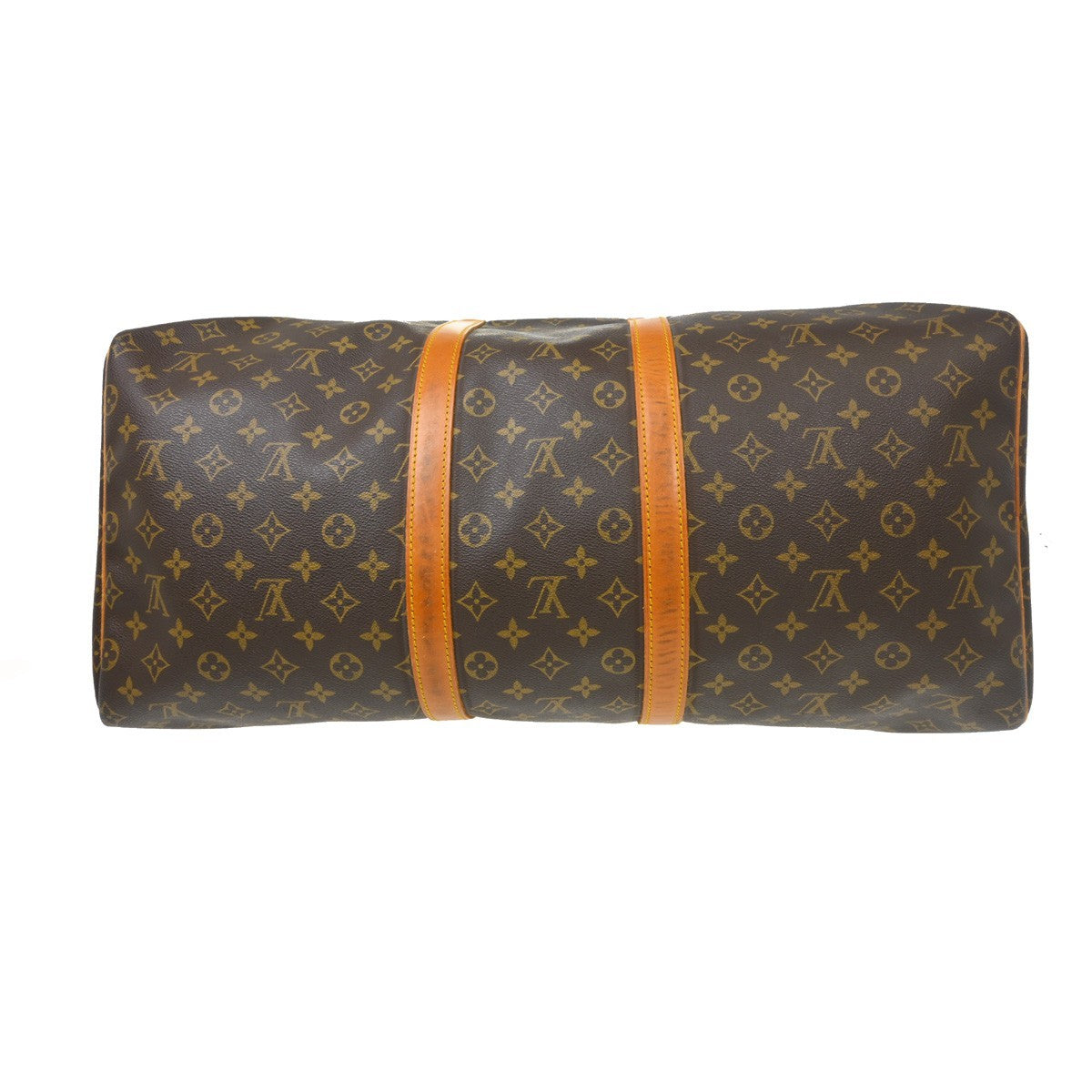 Louis Vuitton Keepall Monogram Canvas, Brown, Canvas, Travel Bag