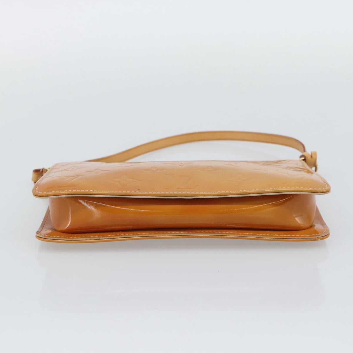 Louis Vuitton Lexington Pochette Patent Leather, Beige, Patent Leather, Clutch
