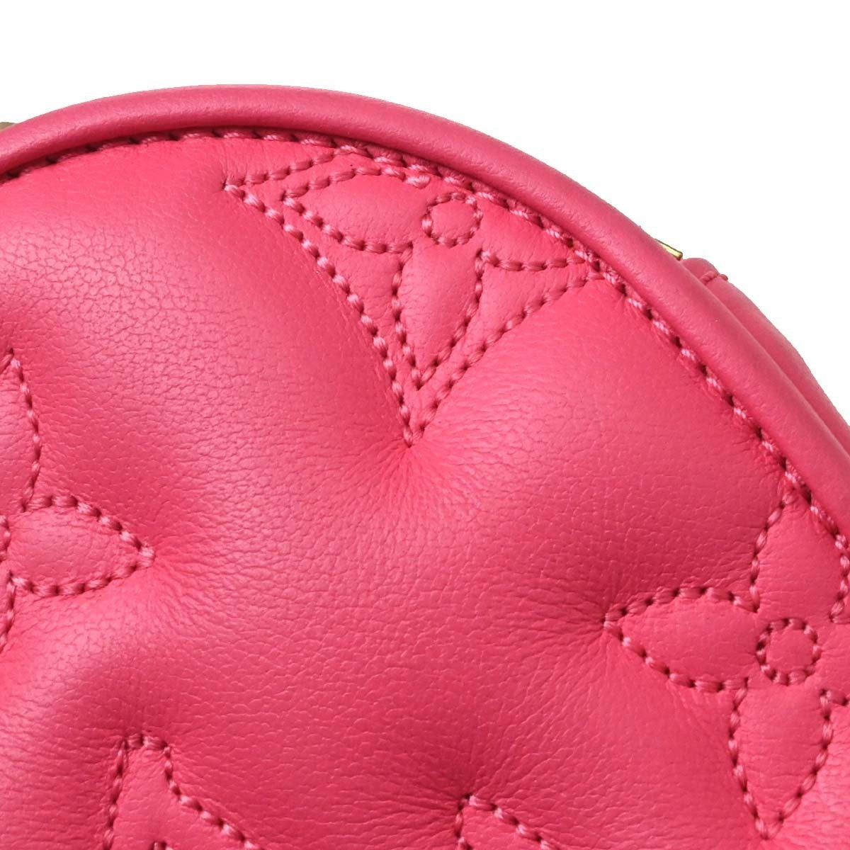 Louis Vuitton Pop My Heart Bubblegram Leather, Pink, Leather, Clutch