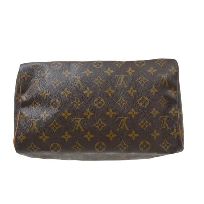 Louis Vuitton Speedy Monogram Canvas, Brown, Canvas, Handbag