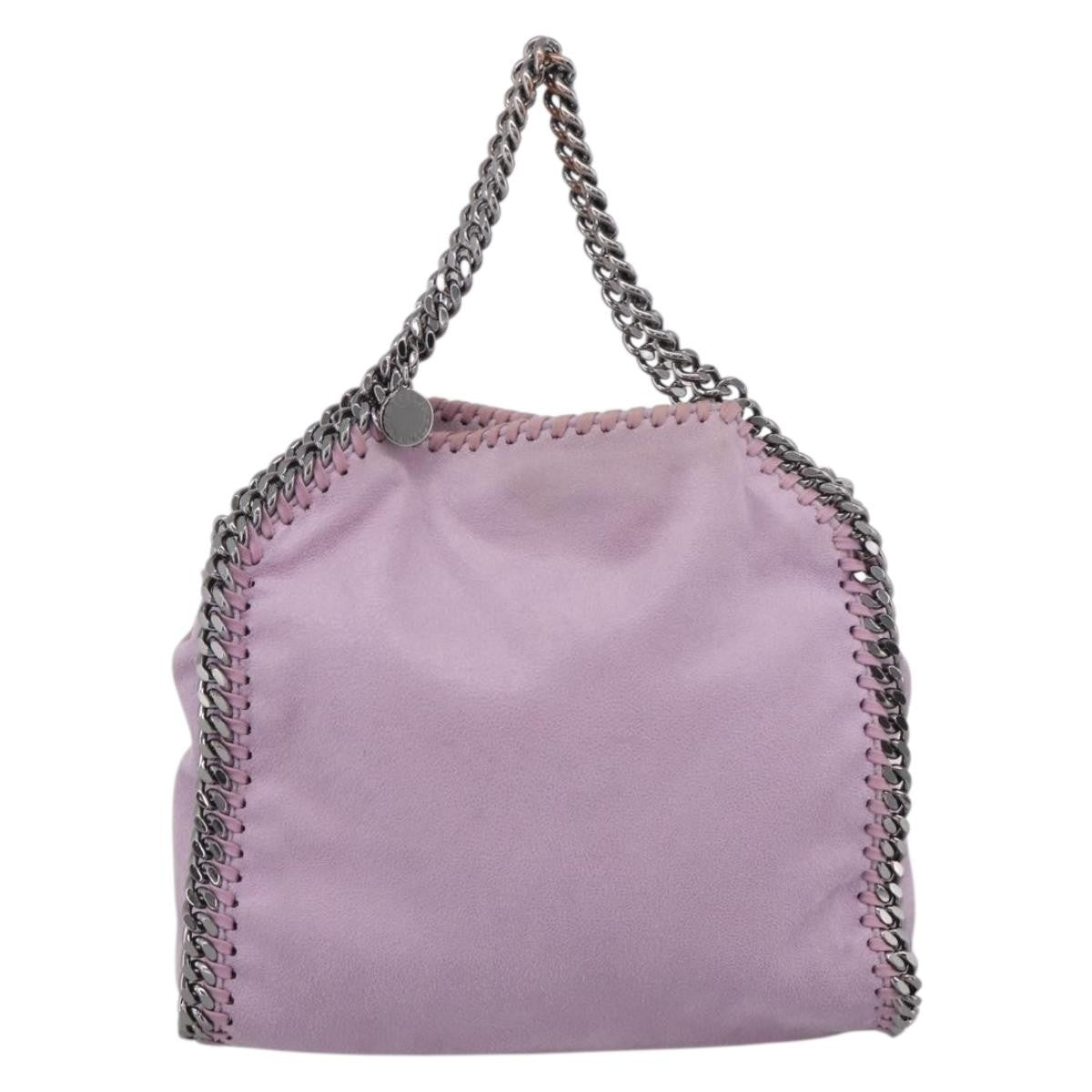 Stella McCartney Falabella Tote polyester, Purple, Polyester, Crossbody Bag