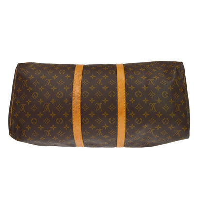Louis Vuitton Keepall Monogram Canvas, Brown, Canvas, Travel Bag