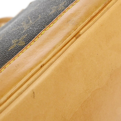 Louis Vuitton Alma Monogram Canvas, Brown, Canvas, Handbag