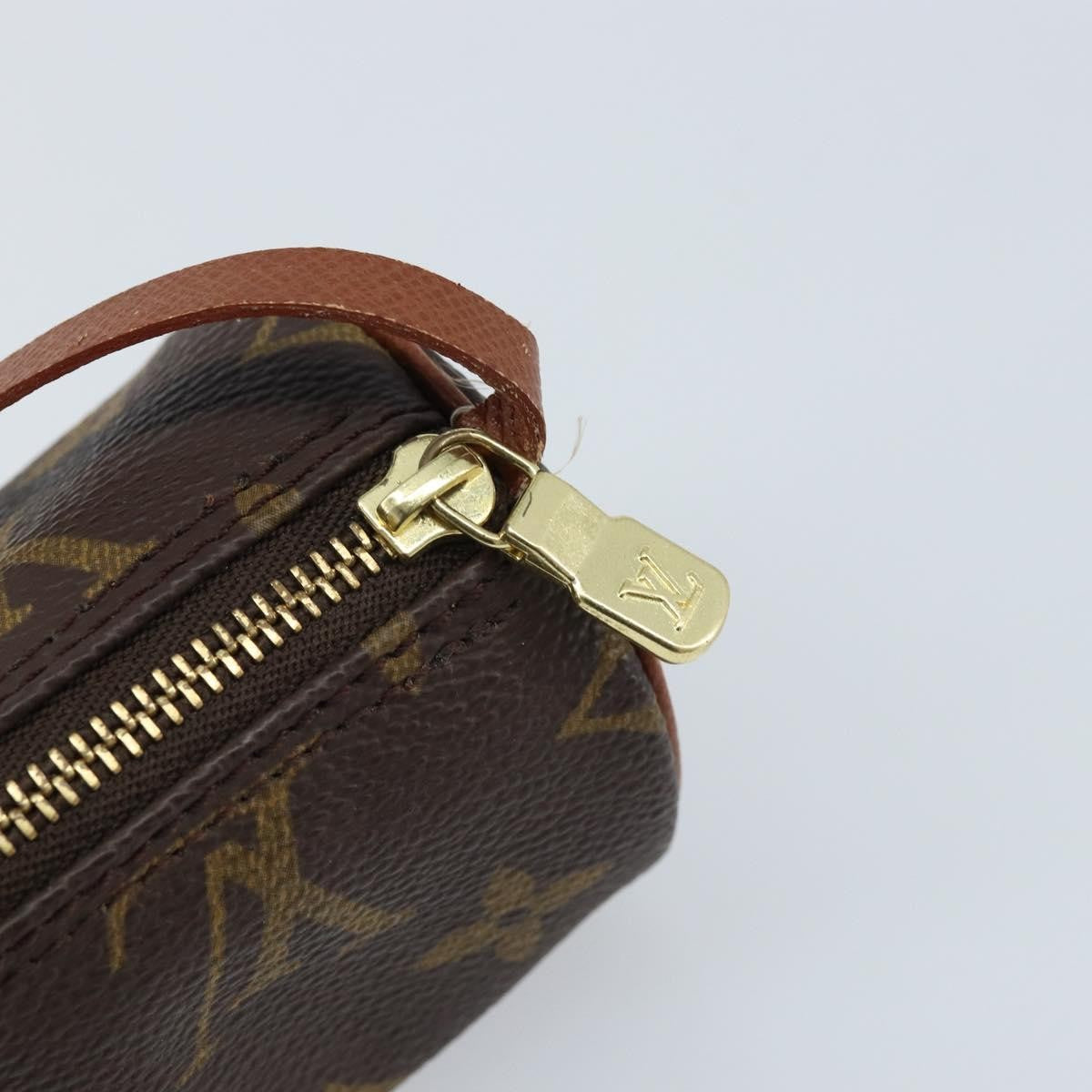 Louis Vuitton Papillon Pochette Monogram Canvas, Brown, Canvas, Clutch