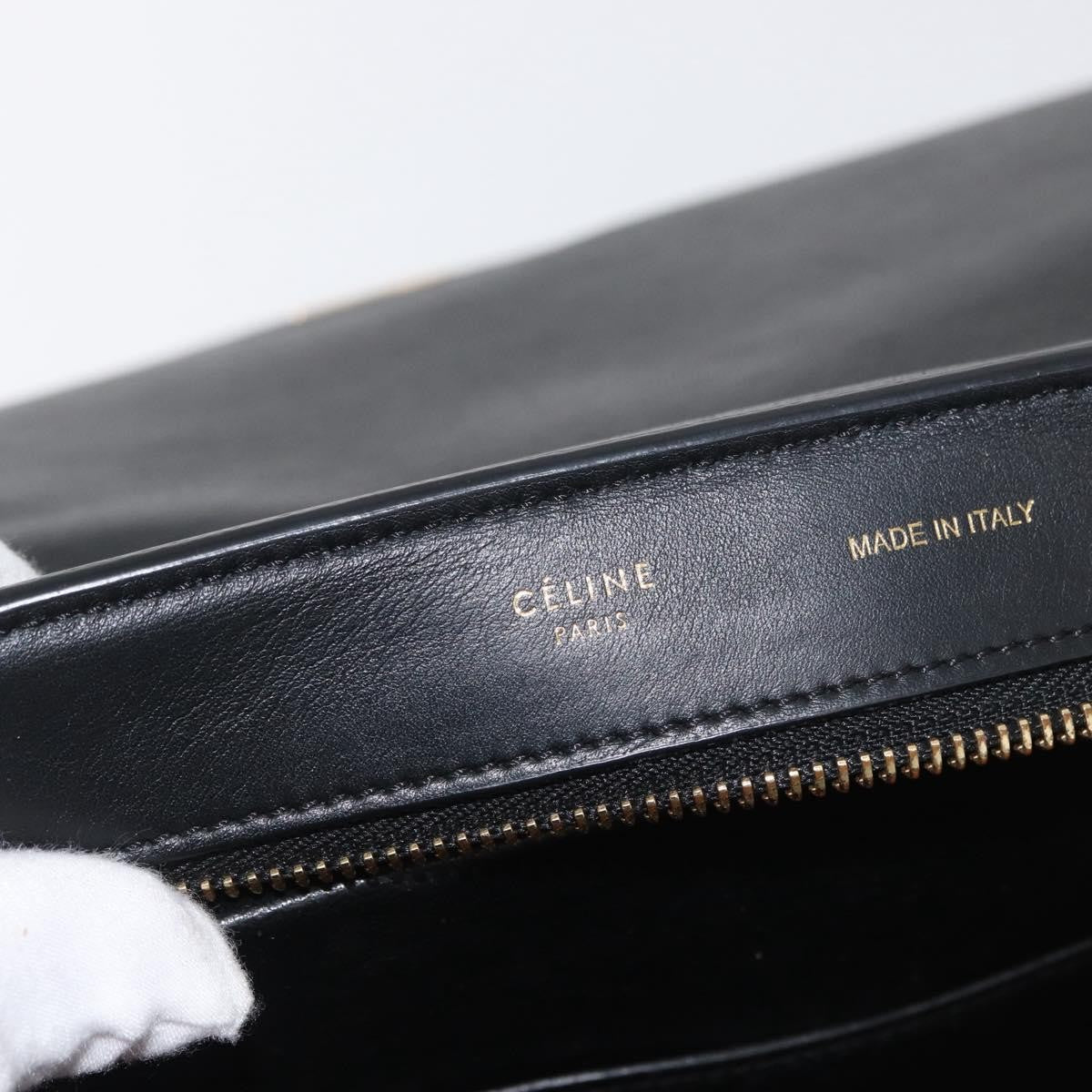 Celine Trapeze Leather with Suede, Multicolour, Leather, Handbag