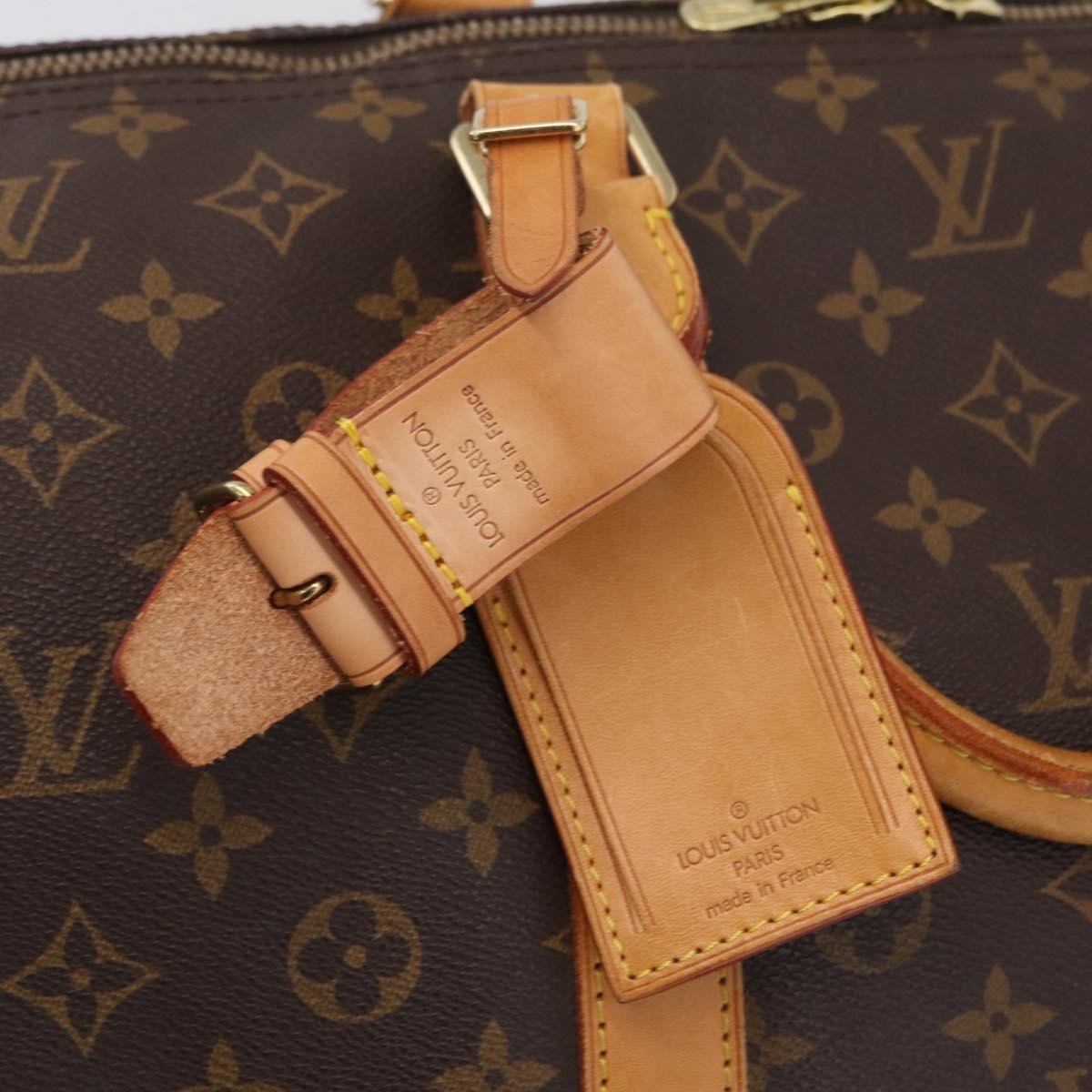 Louis Vuitton Keepall Monogram Canvas, Brown, Canvas, Travel Bag