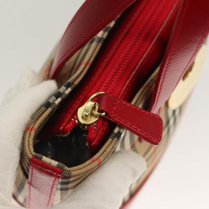 Burberry Nova Check Nova Check Canvas and leather, Beige, Canvas, Handbag