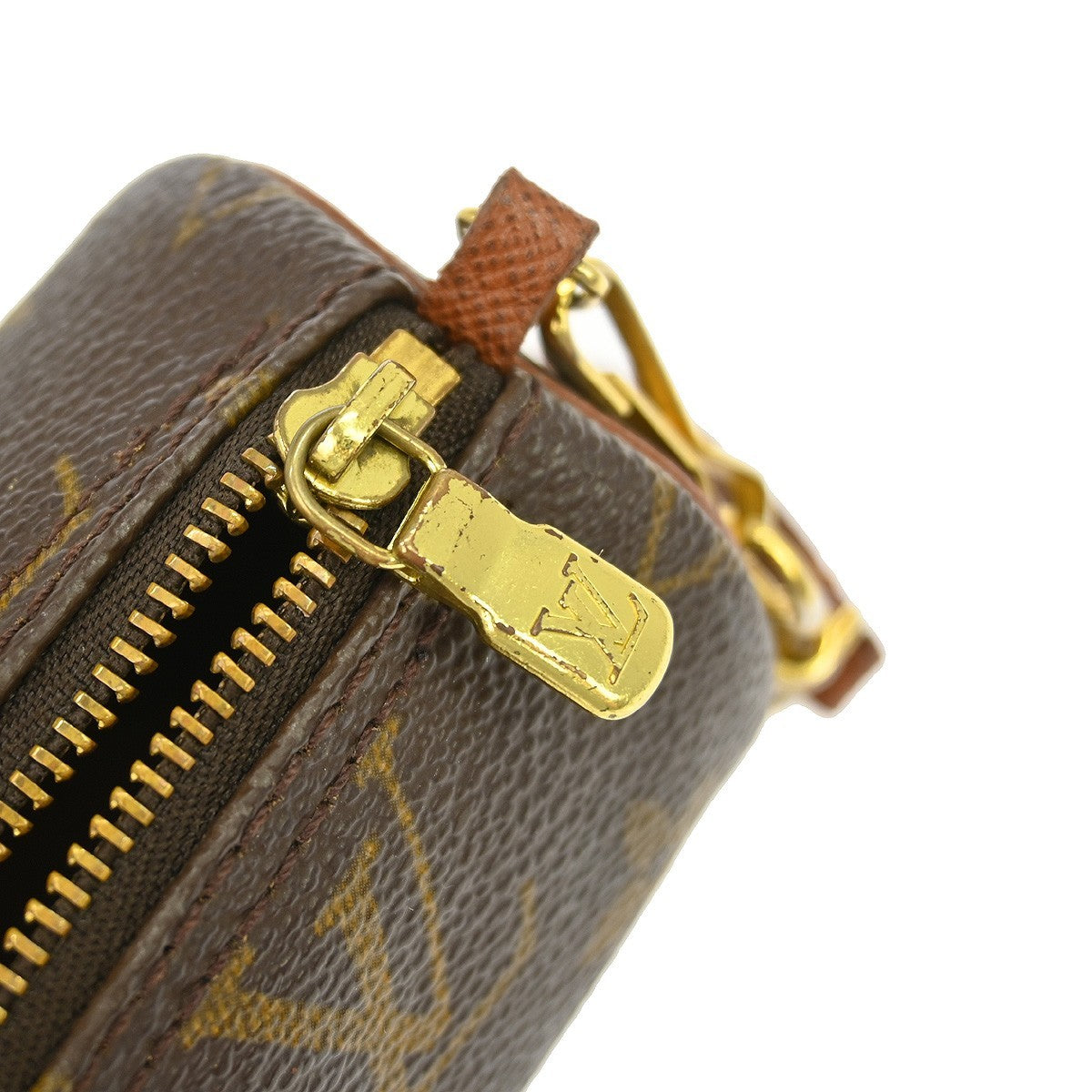 Louis Vuitton Papillon Pochette Monogram Canvas, Brown, Canvas, Clutch