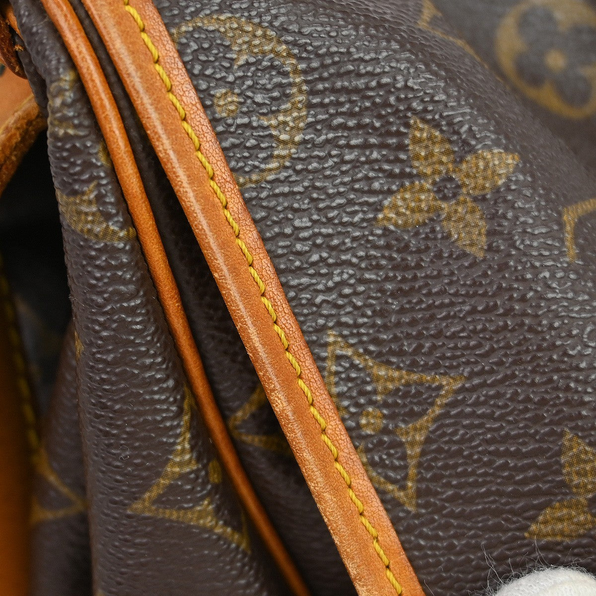 Louis Vuitton Saumur Monogram, Brown, Canvas, Shoulder Bag