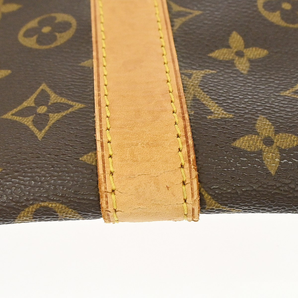 Louis Vuitton Keepall Monogram Canvas, Brown, Canvas, Travel Bag