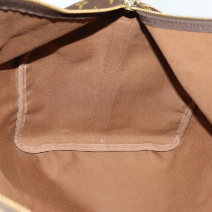 Louis Vuitton Keepall Bag Monogram Canvas, BROWN, CANVAS, Travel bag