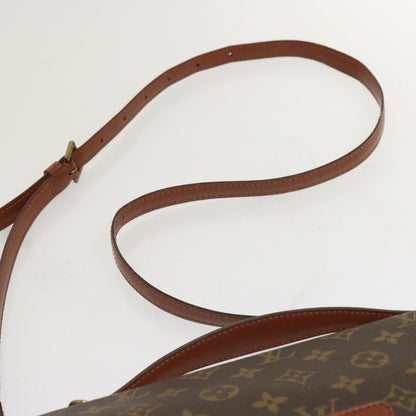 Louis Vuitton Monceau Handbag Monogram Canvas, BROWN, CANVAS, Handbag