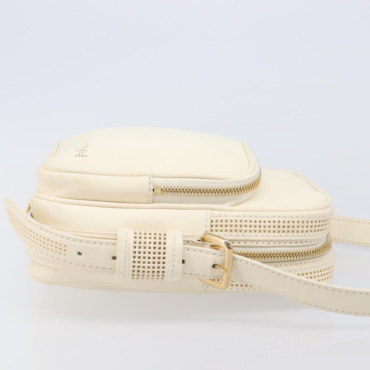 Louis Vuitton Bequia Trotter Messenger Nomade Leather, White, Leather, Shoulder Bag