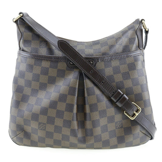 Louis Vuitton Bloomsbury, Brown, Canvas, shoulder