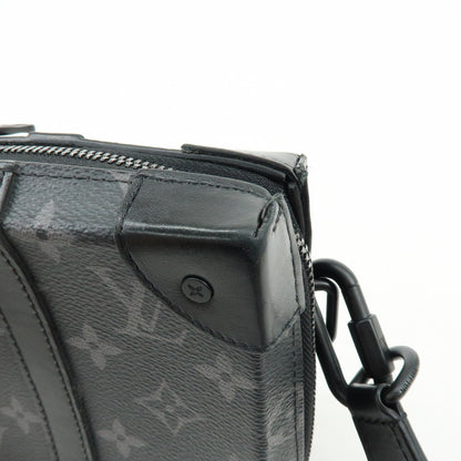 Louis Vuitton Soft Trunk Monogram Eclipse Canvas, Black, Canvas, Wallet
