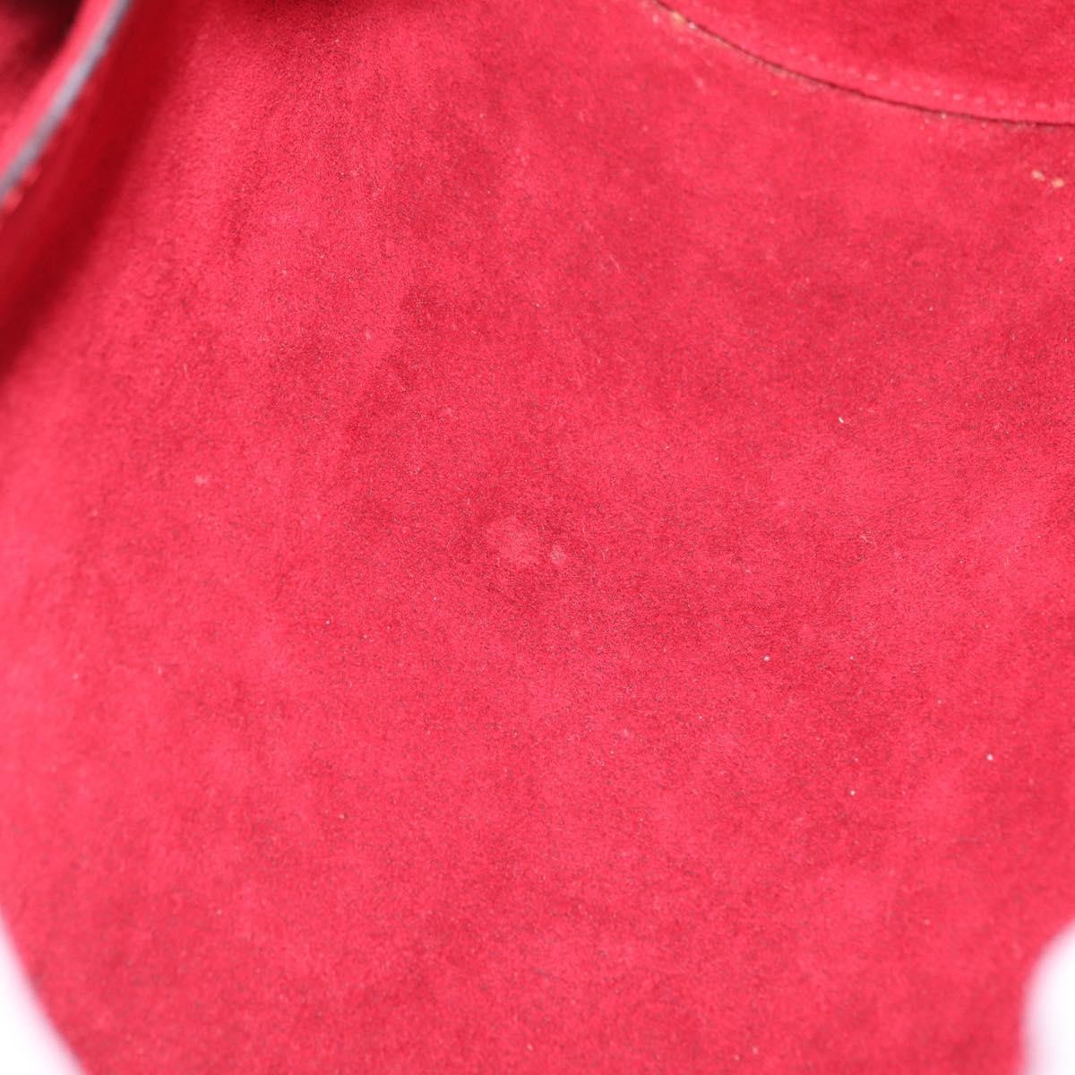 Louis Vuitton Soufflot Epi Leather, Red, Leather, Tote Bag