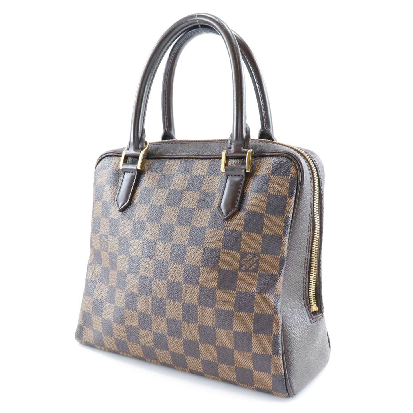 Louis Vuitton Brera, Brown, Canvas, handbag