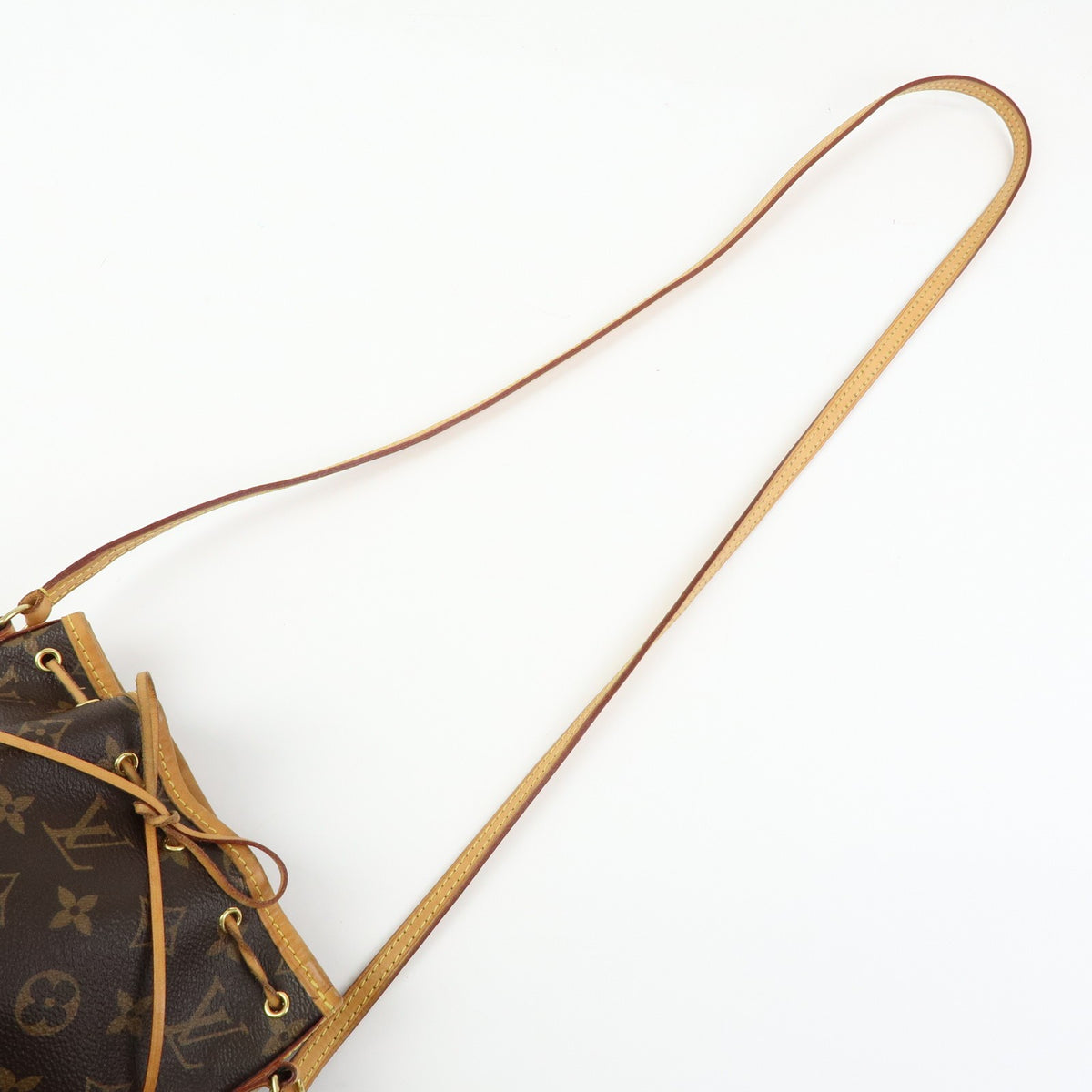 Louis Vuitton Noe Monogram Canvas, Brown, Canvas, Shoulder Bag