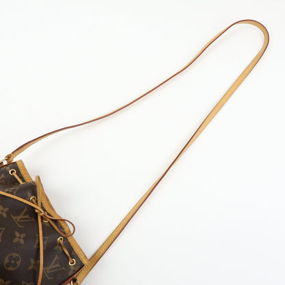 Louis Vuitton Noe Monogram Canvas, Brown, Canvas, Shoulder Bag