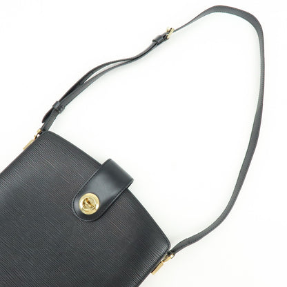 Louis Vuitton Capucines Epi Leather, Black, Leather, Handbag