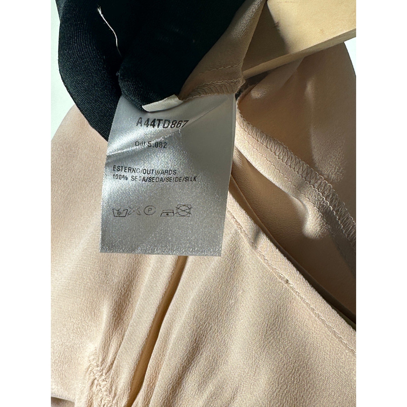 DRIES VAN NOTEN Ruched Blouse Gray