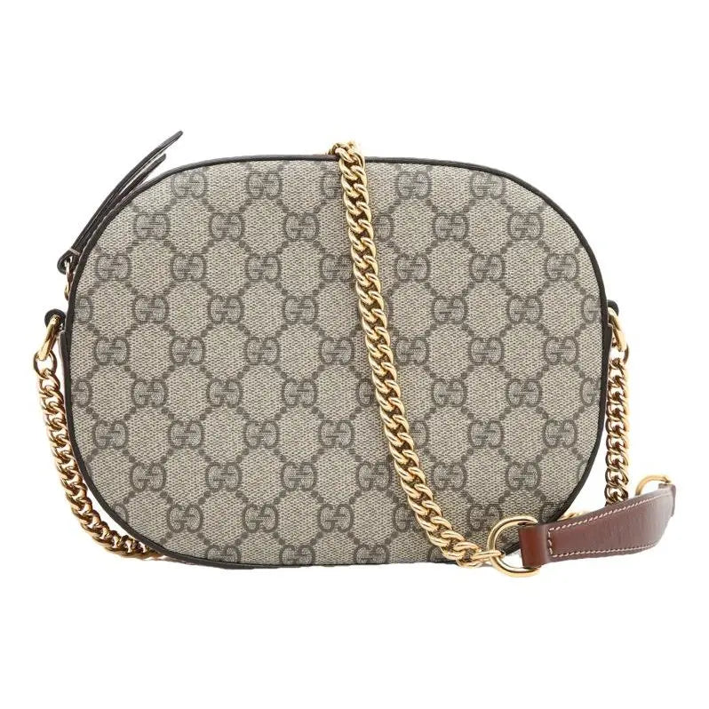 Gucci Supreme GG, Brown, Canvas, shoulder