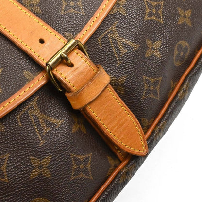 Louis Vuitton Saumur Monogram Canvas, Brown, Canvas, Shoulder Bag