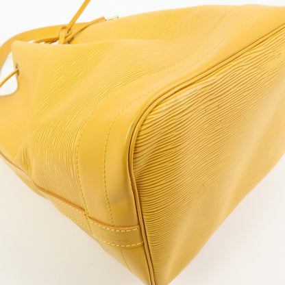 Louis Vuitton Noe Epi Leather, Yellow, Leather, Shoulder Bag