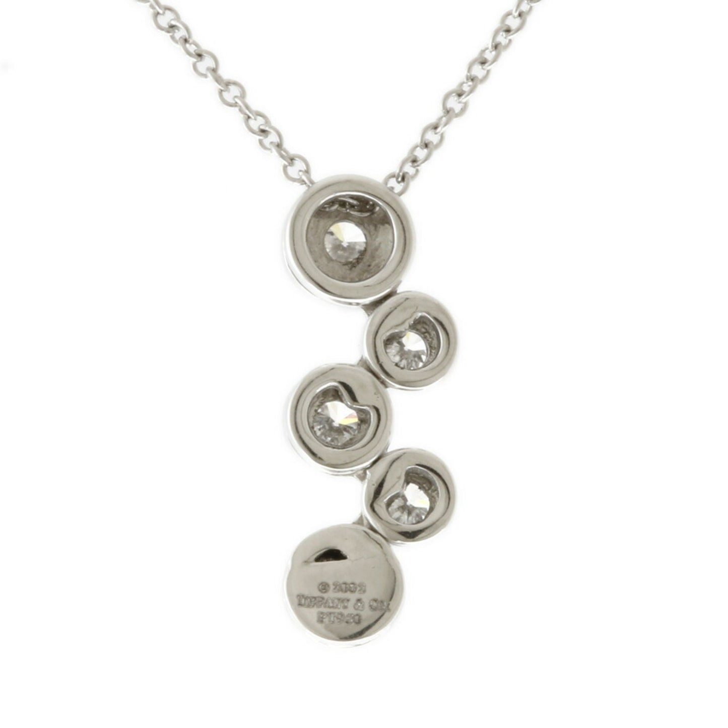 Tiffany & Co Bubble, Silver, Platinum, necklace