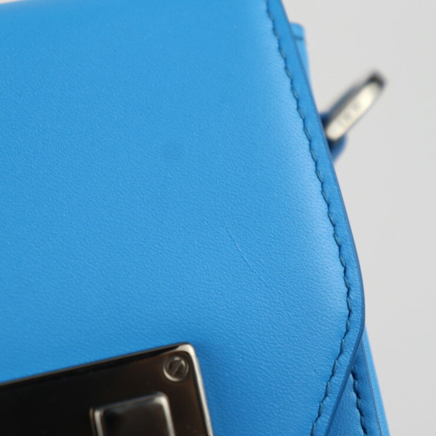 Dior, Blue, Leather, clutch