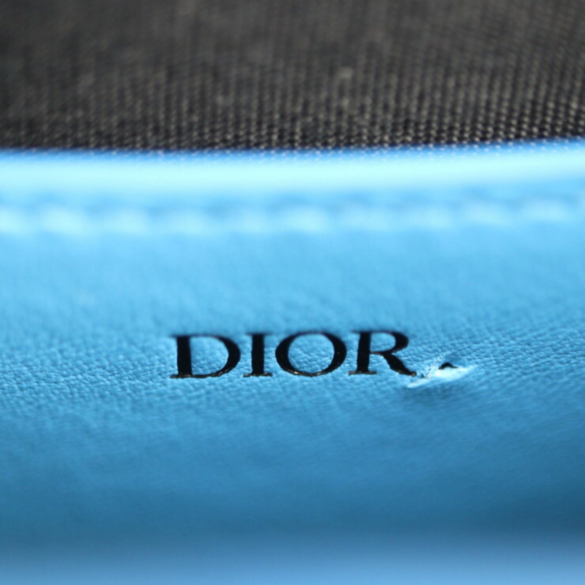 Dior, Blue, Leather, clutch