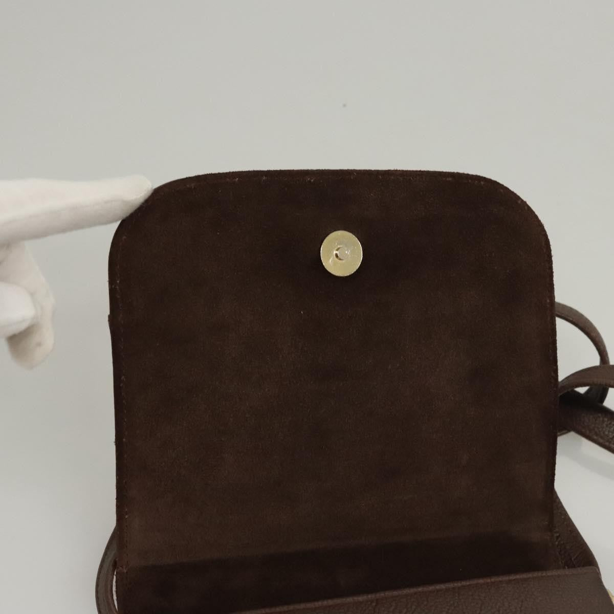 Bally Vintage Leather, Brown, Leather, Shoulder Bag