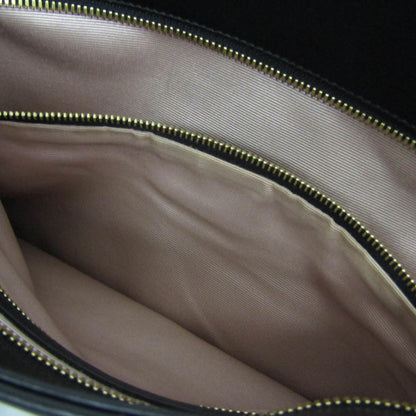 Gucci Arli Top Handle Leather, Black, Leather, Handbag
