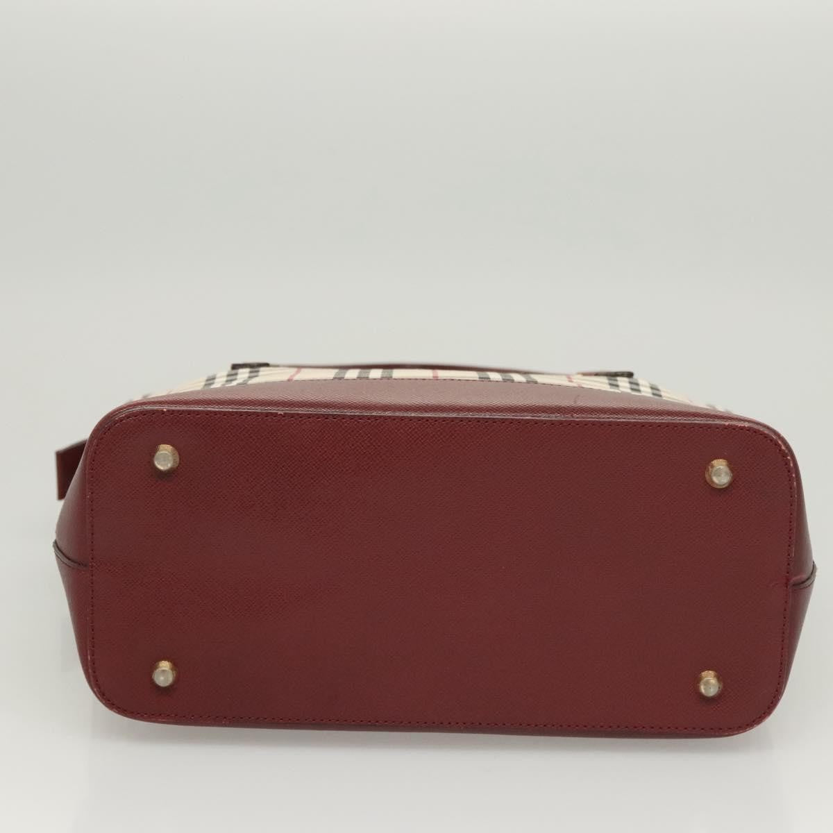 Burberry Nova Check Nova Check Canvas and leather, Beige, Canvas, Handbag