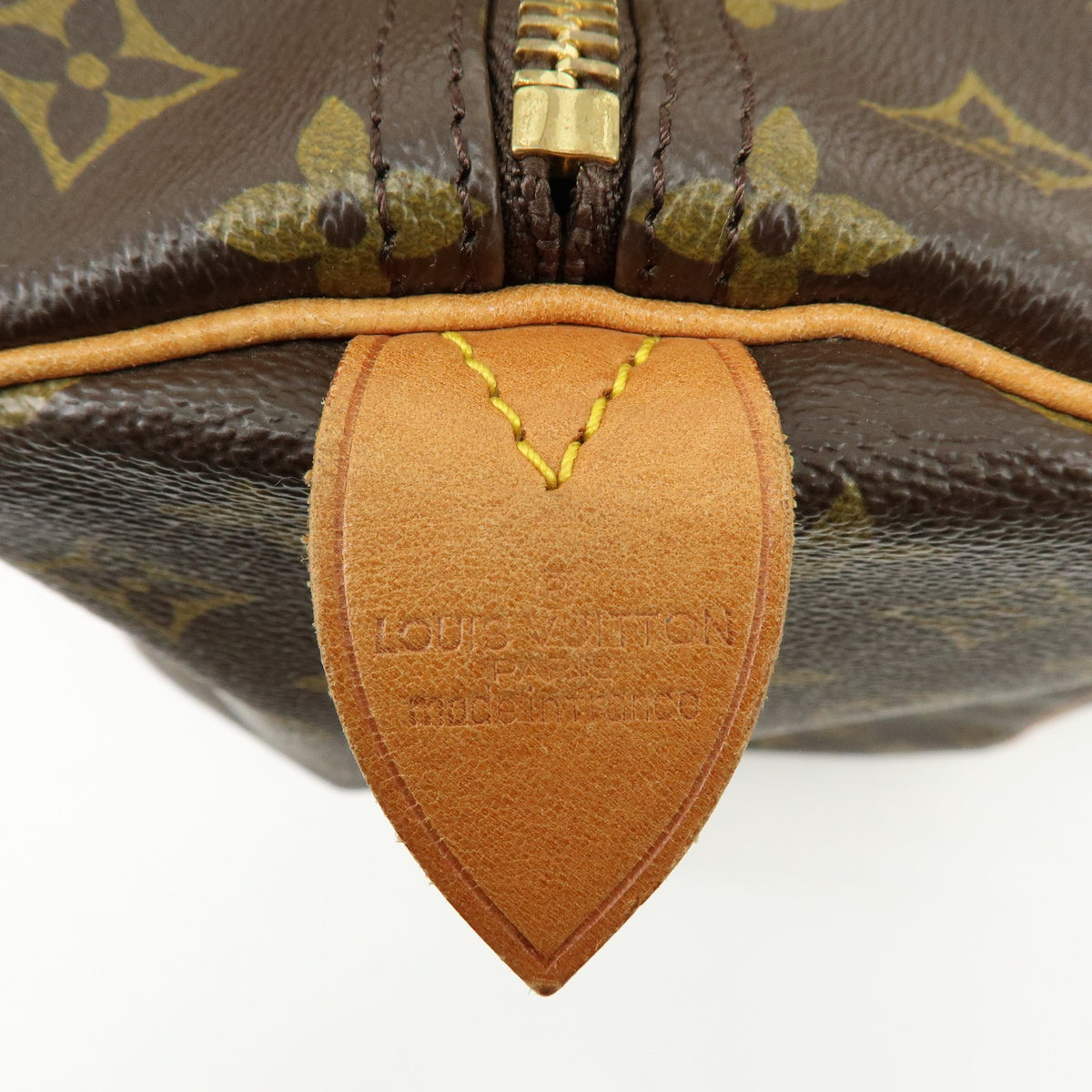 Louis Vuitton Keepall Monogram Canvas, Brown, Canvas, Travel Bag