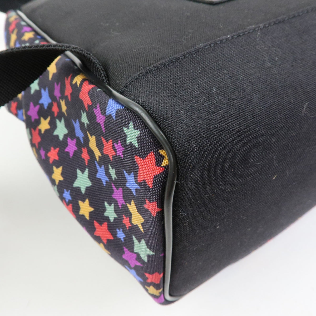 Saint Laurent City Printed Corduroy, Multicolour, Canvas, Backpack