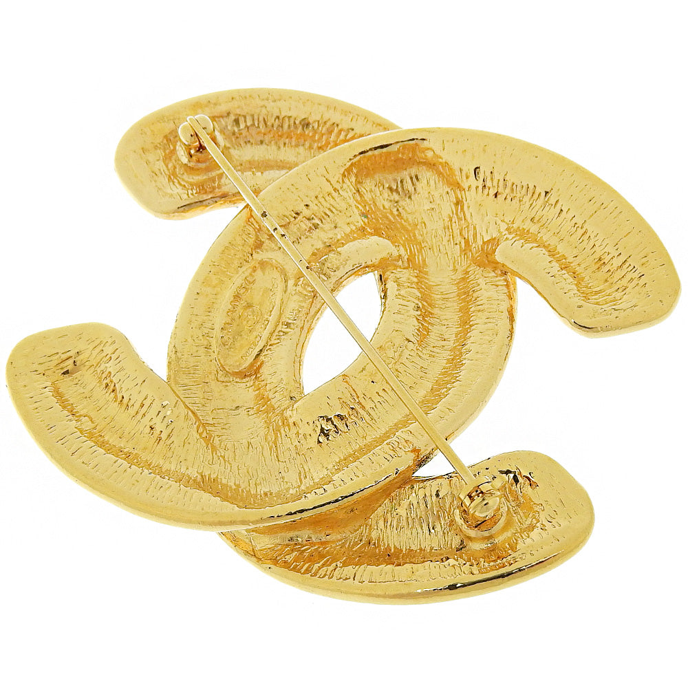 Chanel Broche, Gold, Metal, brooch