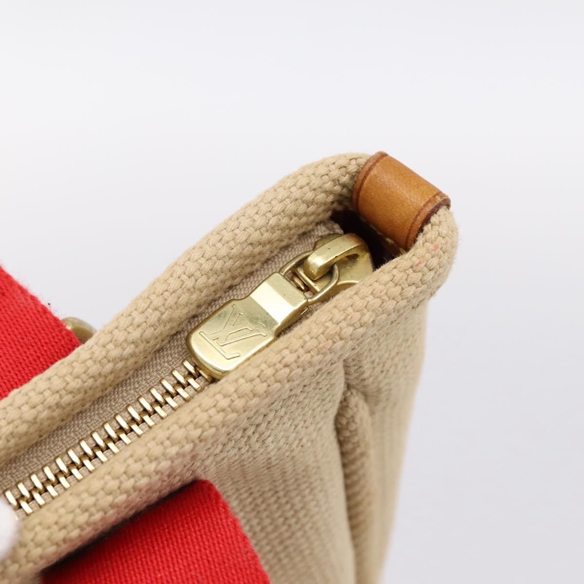 Louis Vuitton Antigua Canvas, Beige, Canvas, Tote Bag