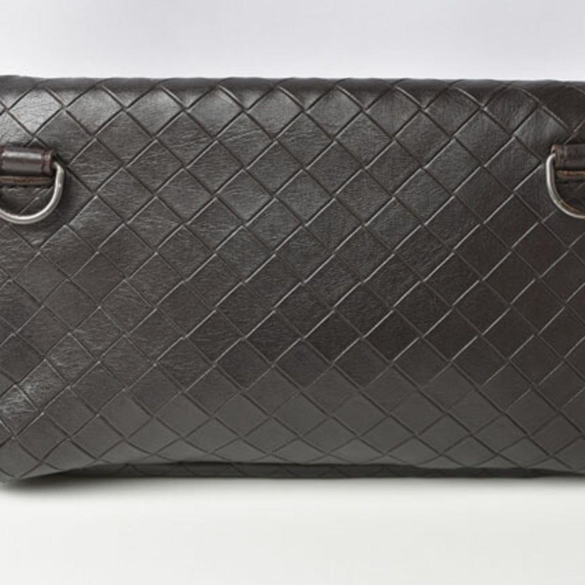 Bottega Veneta Olimpia, Brown, Leather, shoulder