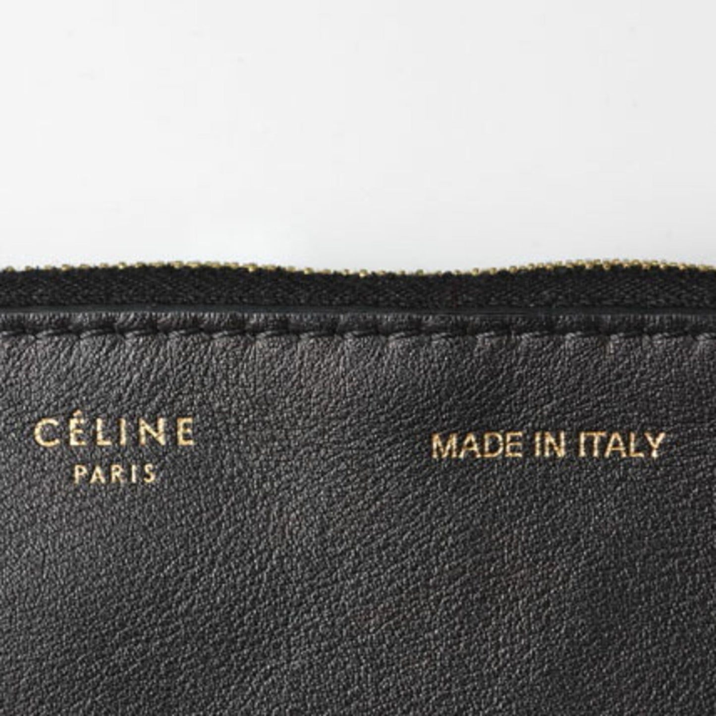 Céline, Black, Leather, shoulder