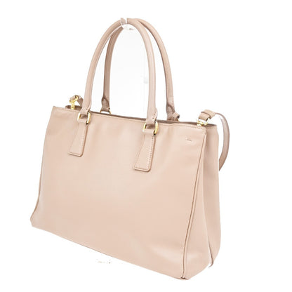 Prada Gardener's Saffiano Leather, Pink, Leather, Tote Bag