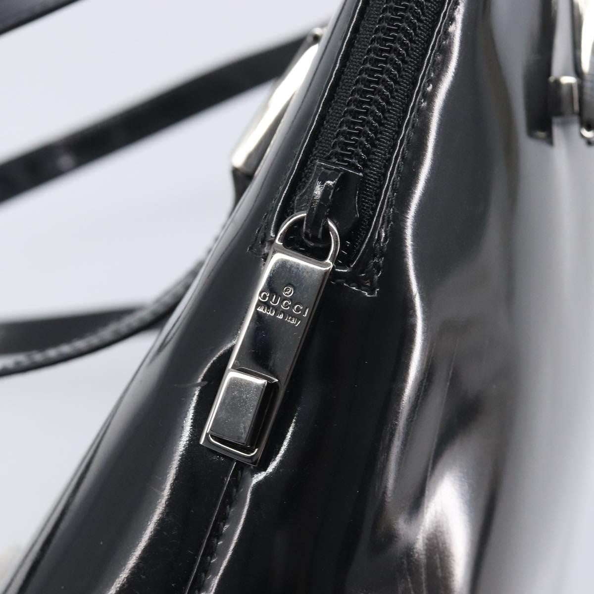 Gucci Shoulder Patent leather, Black, Patent Leather, Shoulder Bag
