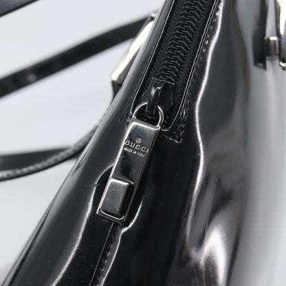 Gucci Shoulder Patent leather, Black, Patent Leather, Shoulder Bag