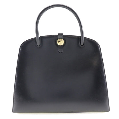 Hermès Dalvy, Black, Leather, handbag