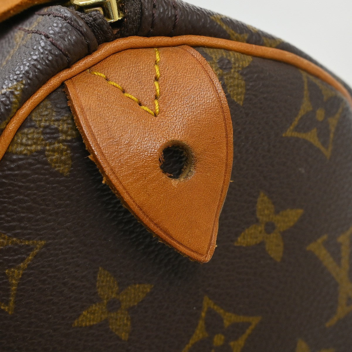 Louis Vuitton Speedy Monogram Canvas, Brown, Canvas, Handbag