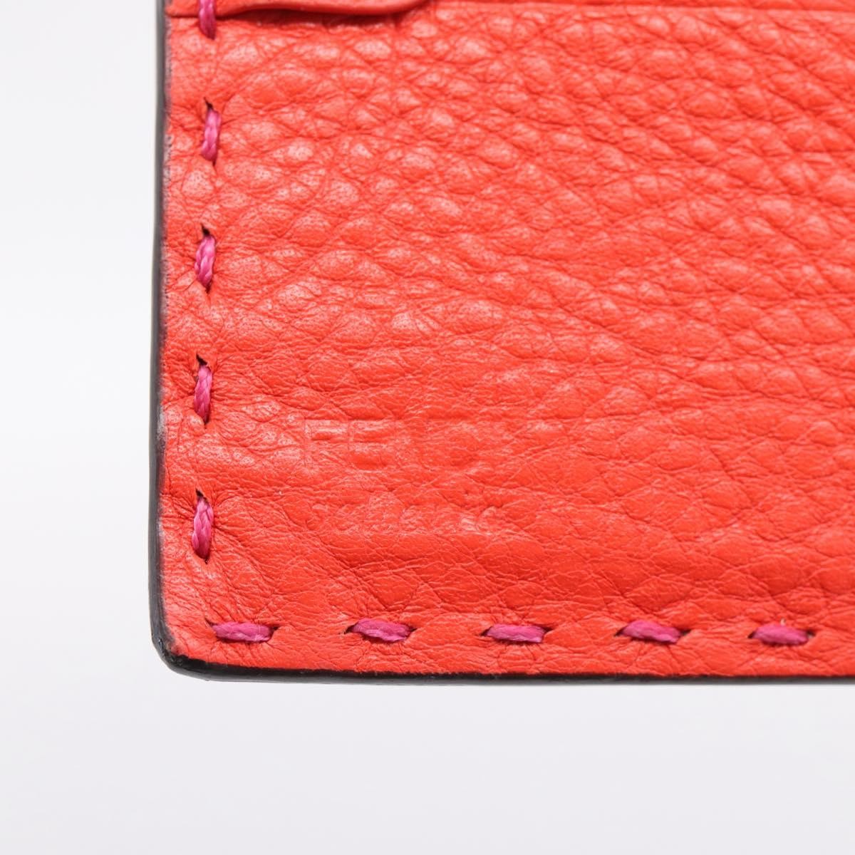 Fendi Selleria Peekaboo Leather, Pink, Leather, Wallet