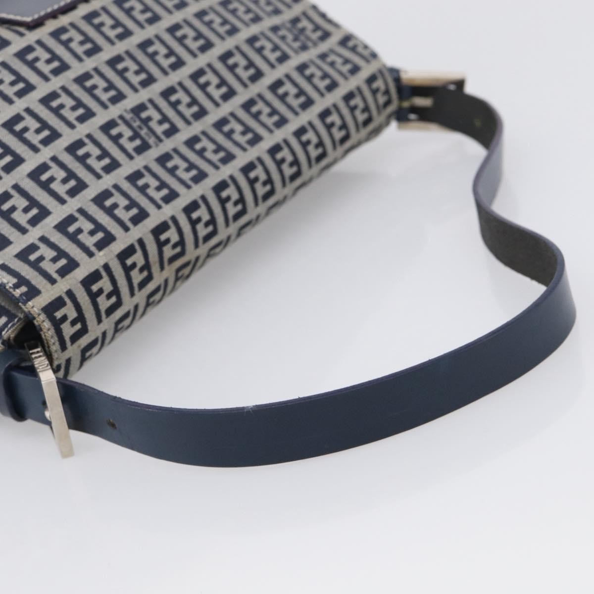 Fendi Fendi mamma baguette Monogram Canvas, Navy, Canvas, Handbag