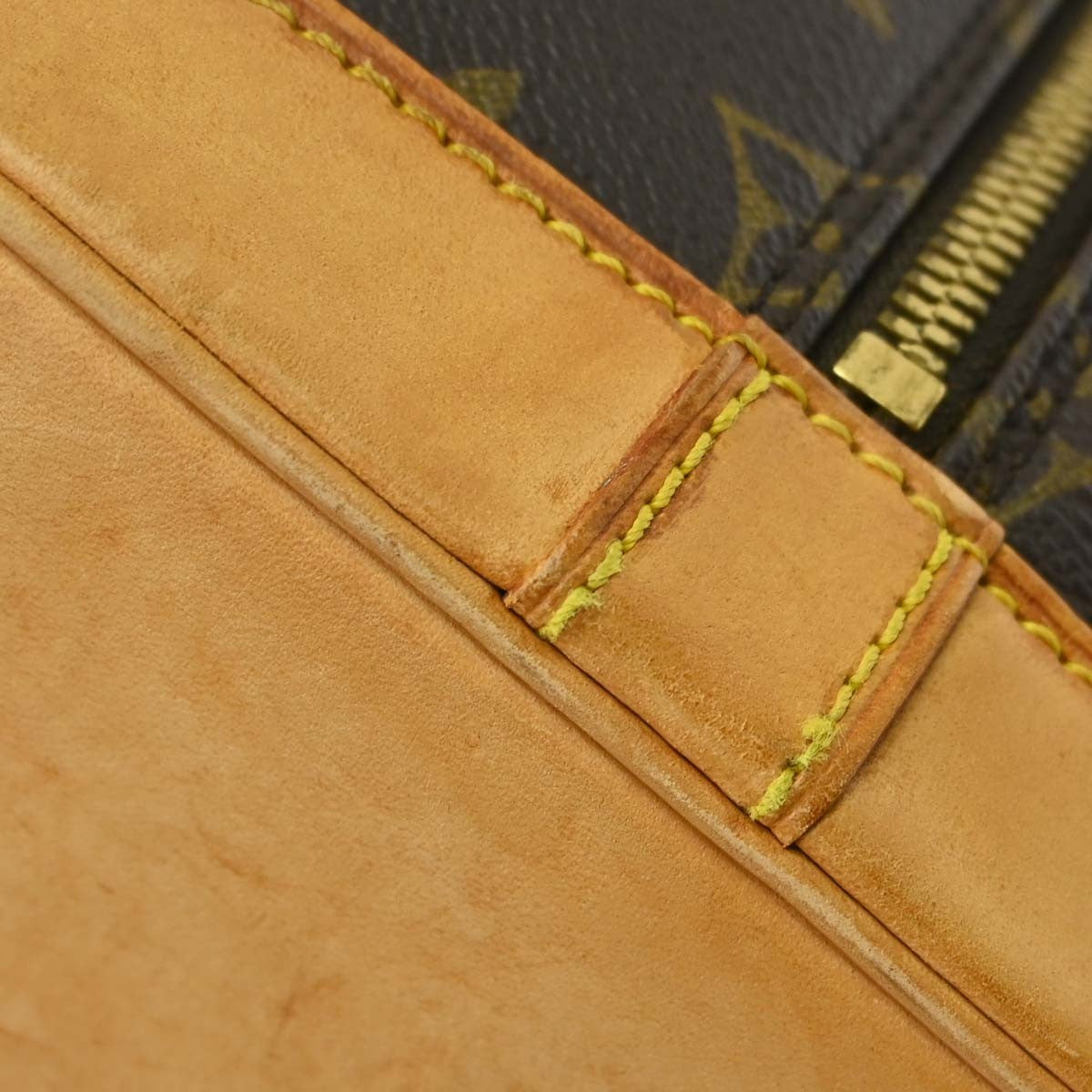 Louis Vuitton Alma Monogram Canvas, Brown, Canvas, Handbag