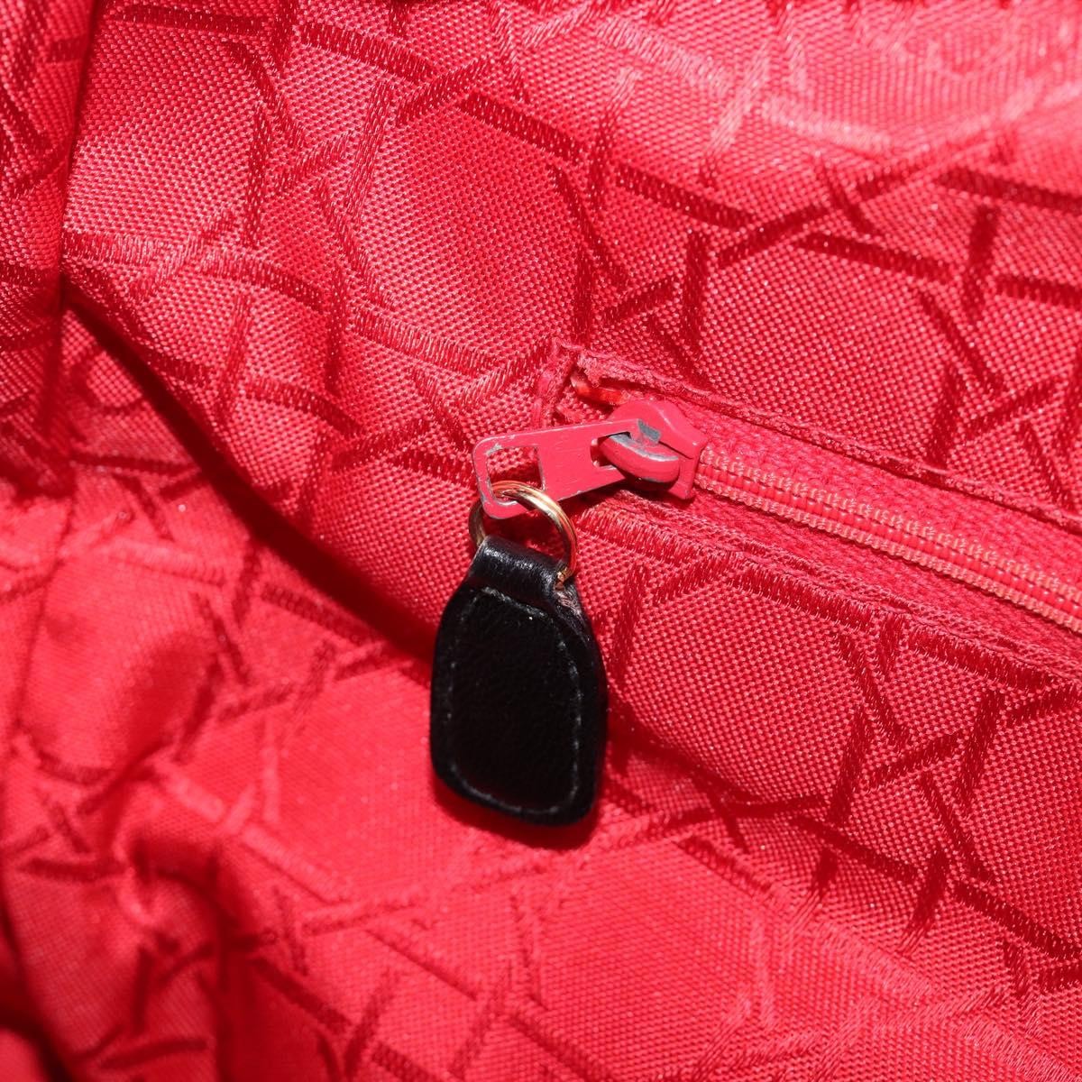 Christian Dior Vintage Lady Dior Cannage Quilt Lambskin, Black, Leather, Handbag