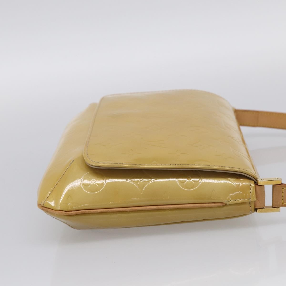 Louis Vuitton Thompson Street Monogram Vernis, Beige, Patent Leather, Shoulder Bag